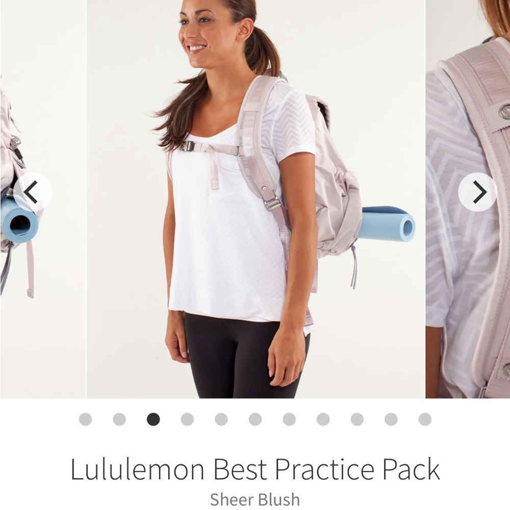 Lululemon extra large backpack.